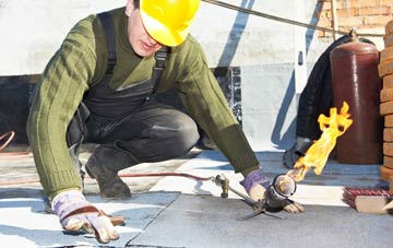 Bredwardine flat roof construction